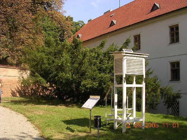 Meteorologická stanice v Brně - Mendlovo náměstí